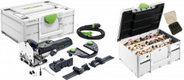 Festool 576422 240V DF500Q-SET Domino Jointing Set With +  Domino Assortment Both In SYS3 M 187 Cases £1,224.00